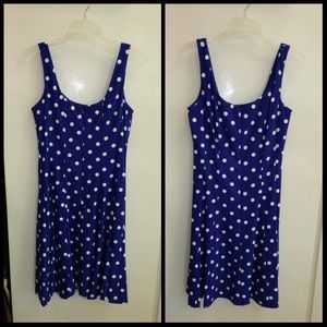 Blue Polka Dot Dress Barn Dress any 4 for $20